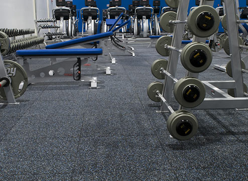 Elastic Sport Rubber Flooring