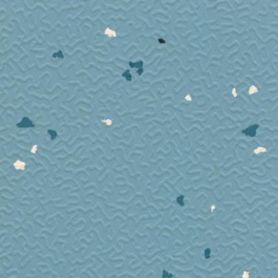 Textured rubber floor